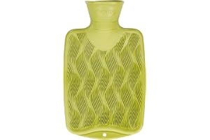 Fashy Liten varmvattenflaska med 3D-yta, 0,8 L, 6404