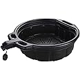 Groz Oil Drain Pan - 8 Ltrs, Waste Oil Collection | Anti Splash Design | Easy to Pour Spout | Drain Pan for car, Bikes, | Capacity- 8 L | ODP/8