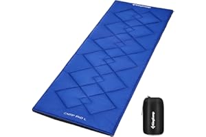 KingCamp Surmatelas en Coton - Super léger et Portable - Polyvalent - pour lit de Camping, Chaise Longue de Jardin, Chaise Longue - Peut également être utilisé comme Matelas de Couchage ou Couverture