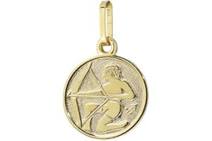 NKlaus Sternzeichen 333 8 Karat Gold gelbgold Ø12mm Ketten Anhänger Horoskop