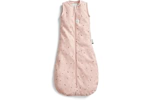 ergoPouch 0.2 Tog Jersey Sleeping Bag – Arms-Out Baby Sleep Sack – Soft, Breathable & Comfortable (3-12 Months, Daisies)