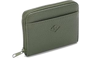 Van Der Rich ® - Mini Porte Monnaie en Cuir avec Porte-clés - Femme