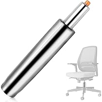 Pistone A Gas Per Sedia Ufficio Regolabile 270-390mm - Con 5 Ruote Universali - Foto 8