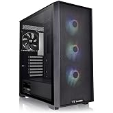 THERMALTAKE H390 TG 650W 80PLUS BRONZE ARGB 4x120mm FANLI MidT ATX SİYAH OYUNCU KASASI