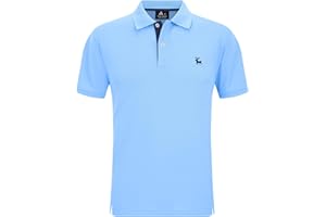 SwissWell Polo da Uomo Manica Corta Polo da Golf Estive Leggere e Traspiranti T Shirt da Lavoro Casual