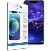 KZY İletişim Huawei Mate 20 Lite ile uyumlu Tam Kaplayan Temperli Ekran Koruyucu Cam