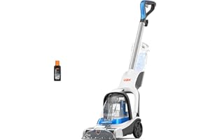 Vax Compact Power Carpet Cleaner Machine, Upright Portable Rug Shampooer Washer, Included Solution, Easy to Carry, White, 800W, 5.5kg, CWCPV011