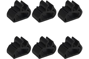 KNOCERY 6 Stück Clips für Scheibenwischerarme für 3008, 5008 & C5, DS7 - Befestigungs-Clips für Scheibenwischerarm, Clips für Wischerblattzubehör Schlauchwaschanlage