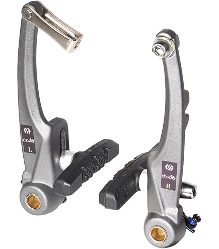 KCNC V6 VB6 MTB V-Brake Set (V-Brakes and Levers), Black, SK2168-T