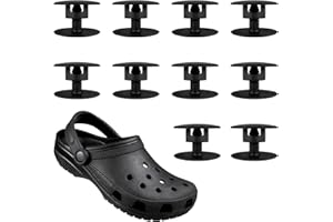 CUNUEN 10 Sets Replacement Rivets for Beach Shoe Replacement Button Replacement Parts Compatible for Clog Beach Shoe Strap Repair