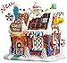 Produktbild Lemax - The Candy Shop - Beleuchtetes Lebkuchenhaus - Höhe: 17cm - Batteriebetrieben - Porzellan - Thema: Sugar'n Spice