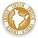 Produktbild 2 x Indien Vinyl Aufkleber Aufkleber Laptop Auto Reise Gepäck Label Tag # 9465 - 10cm/100mm Wide