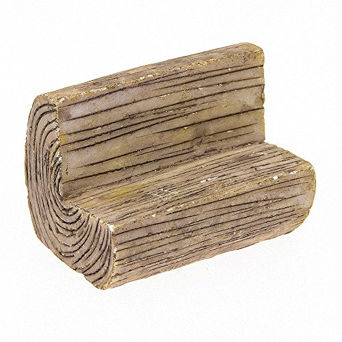 SecretRain Kleine Bank Gartendeko Puppenhaus Ausschmückung Miniatur DIY Fee-Verzierung