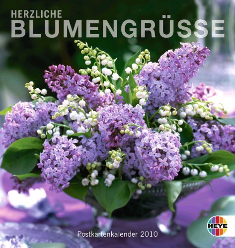 Blumengrüße 2010. Postkartenkalender