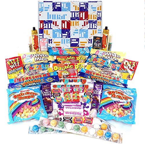 Sweets & Chocolate Gifts Hamper to Share - Lunar Sweet & Candy Selection Box Perfect for Sharing - Best of All It Contains 2 of Everything!