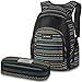 Produktbild DAKINE 2er SET Laptop Rucksack FRANKIE + SCHOOL CASE Mäppchen Dakota