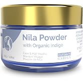 Fatima's Garden Pure Indigo Nila Powder 50g - Moroccan Natural Powder for Facial and Hair Care - Exfoliating and Moisturizing