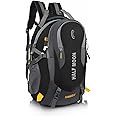 Half Moon 45L Hammer Waterproof Rucksack | With 17.3" Laptop Compartment & Rain Cover | For Trekking, Hiking, Travel, For Men & Women