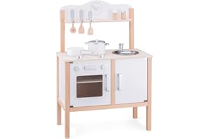 EITECH New Classic Toys New Classic Toys-11050 11050-Cocina Moderna, Color Madera, Blanco (11050)