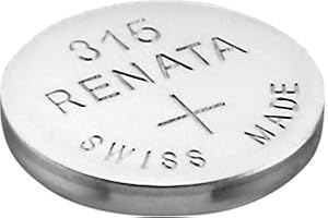 ICHOOSE LIMITED Confezione di batterie a bottone | litio 3 V | per orologi, torce, chiavi auto, calcolatrici, macchine fotografiche, ecc. 315 (SR716SW)