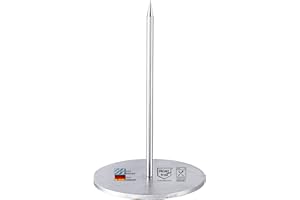 mocisa Premium BBQ Grillspieß Größe S | Gyrosspieß |Dönerspieß Edelstahl | Gyros + Kebab einfach auf dem Gasgrill zubereiten | universell einsetzbarer Spieß | das perfekte Grill-Tool | 1 Stück