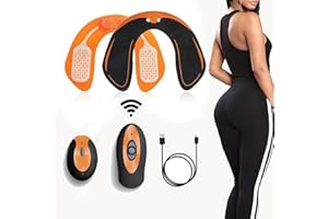 WUGEIN EMS Glute Trainer - Rafforzamento muscolare per Glutei - Elettrostimolatore Muscolare per Muscoli Glutei - EMS, TENS e Massaggio - Glutei Telecomando Senza Fili