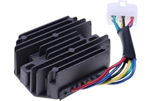 JZGRDN Voltage Regulator Rectifier Regulator AM101046 AM126304 AUC12632 Compatible with John Deere X710 X730 X734 X738 X739 2500B 2500E 2653 2653B 4x2 Gator, 6x4 Gator, CS Gator, CX Gator and TS Gator