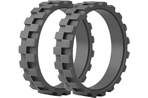 MIRTUX Neumático - Goma de sustitución Compatible con Roomba 500, 600, 700, 800, 900, E, i, S. Sustituye Rueda Lateral de tu Robot. Recambio Compatible con iRobot Roomba Durabilidad