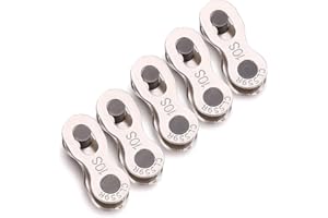 Bnineteenteam 5 paia di pezzi di fissaggio rapido per maglie di catena di bicicletta