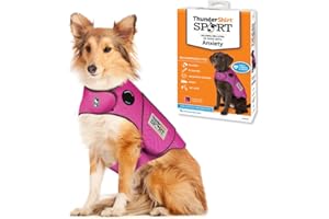 Thundershirt Dogs Thundershirt Veste Anti-anxiété pour Chien, Fuchsia, Taille L