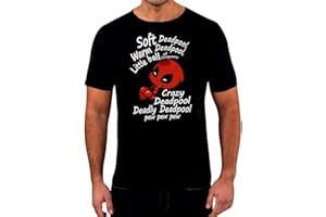 682 DESIGNS Soft Deadpool T-Shirt Mens Comedy Shirt Sizes S - 5XL