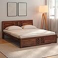 Ferrovilla King Size NS 31 Sheesham Wood Bed for Bedroom | Sheesham Wood Bed | Solid Wood Bed | Bed Without Storage | King Size Bed | Double Bed | Bedroom Furniture | Wooden Bed | 2 Years Warranty