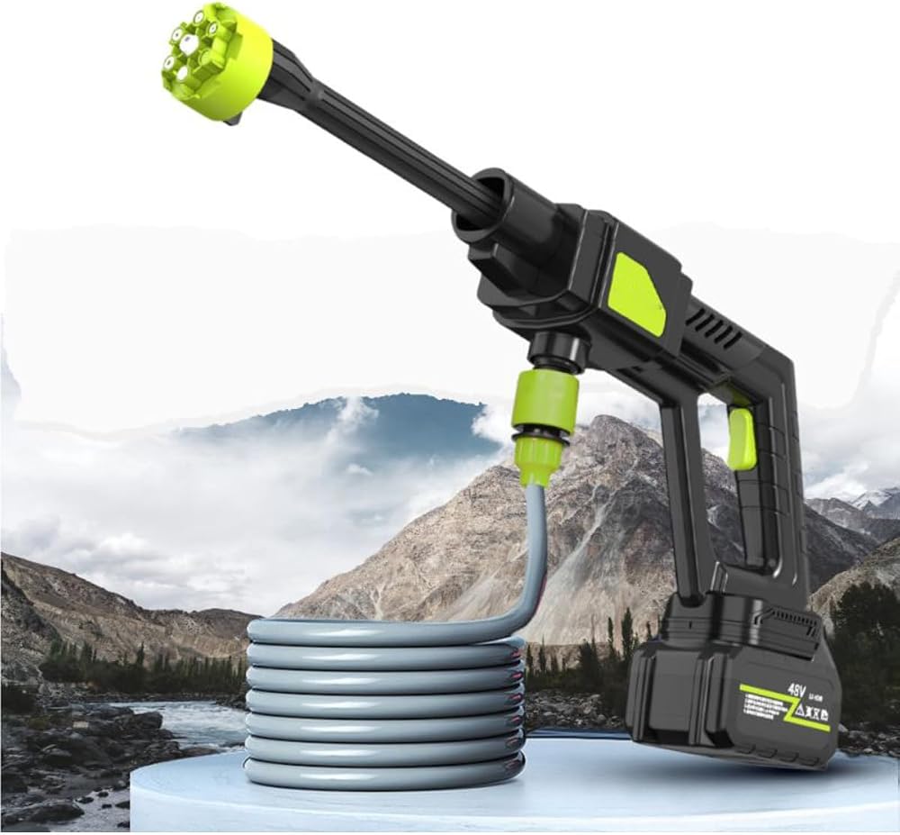 Hydrowash Şarjlı Ve Yüksek Basınçlı Oto Yıkama Ve Sulama Tabancası