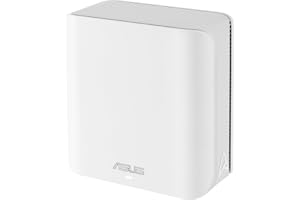 ZenWiFi BD4 1-pack - Dual-Band 7-wifi-nät, 3600 Mbps, 228 m² täckning, två 2, -portar, säkerhets- och föräldrakontroller ingår, Smart Home Master SSIDs