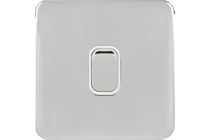 Schneider Electric Lisse Deco 10AX 1G 2W Przełącznik Bsb, 240 V, GGBL1012WPCS, 240V