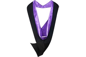 GraduationMall Graduation Hood for UK Academic Bachelor Diploma Unisex 11 Colors