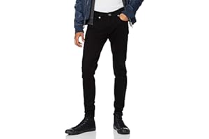 Ze ENZO Enzo Hommes Super Skinny Slim fit Jeans Extensible rétro Pantalon Jeans