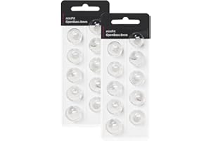 KH HAIKE Hearing Aid Domes for Oticon Replacements,Oticon Minifit Open Bass Domes (8 mm/2 Pack）,Universal Domes for Oticon Hearing Aid Supplies.