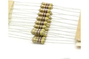 MIKROTECK 20x Résistances carbone 470ohm - 1/2W - 0.5w - 5% - SRPassives - 187res420