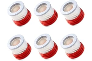 WuYan 6 szt. Zestaw filtrów HEPA akcesoria zapasowe do Xiaomi Dreame V8 V9 V9B V9P XR V10 V11 domowe Hireless, części do odkurzacza ręcznego