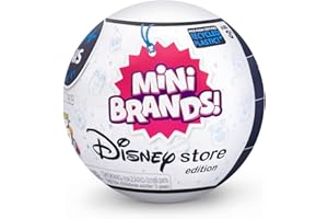 ZURU - 5 niespodzianek - Marki Disneya - Mini figurka - PRAWDZIWE miniatury ze sklepu z zabawkami - Do kolekcjonowania - 77114GQ2