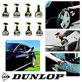 Apto para zurdos y diestros. Dunlop - Limpiador de Llantas de Coche, eliminador de Insectos, Limpiador de Parabrisas, champú para Coche, Limpiador de tapicería, Limpiador de Cabina, Limpiador de neumáticos, Juego de Limpieza