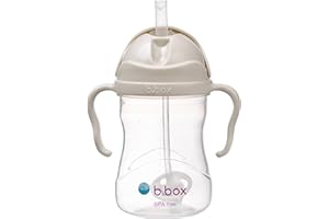 b.box Kubek do picia z każdego rogu, z pokrywką, mieczowa słomka, łatwy chwyt, nie zawiera BPA, nadaje się do mycia w zmywarce, od 6 miesięcy, 240 ml