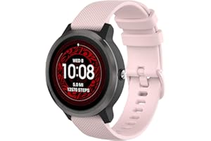 Wownadu pasek kompatybilny z Garmin Vivoactive 3, kompatybilny z Garmin Forerunner 245 zamiennik silikonowego paska sportowego dla kobiet, mężczyzn, pasek (bez trackera)