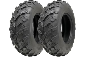 PARNELLS 25x8.00-12 ATV Tyres 205/80-12 4ply P3080 OBOR Pinacle 61K Road Legal (Set of 2)