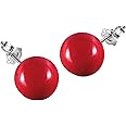 SIVYAA Classic Pearl Earrings Set for Women & Girls | Pure 925 Sterling Silver | High Lustre Round Pearl Studs| Lovely Gift Item | 6 Month Warranty