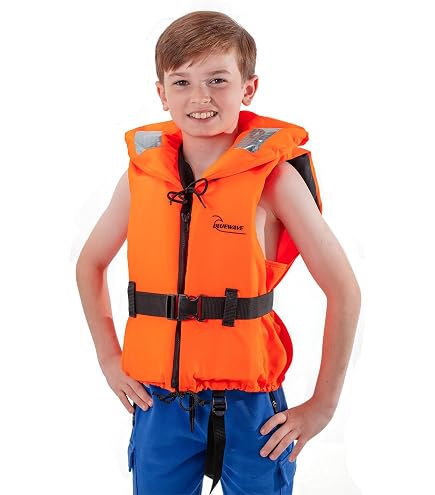 Giubbotto di salvataggio per bambini Typhon Junior arancione 58615 barca e fuoribordo