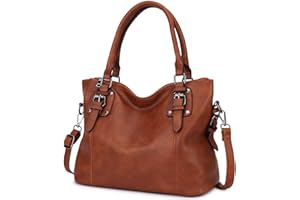 MayBlosom Hobo Bag for Women,Faux Leather Ladies Handbag Fashion Shoulder Bag with Adjustable Strap