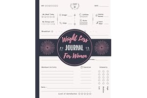 Weight Loss Journal For Women: Daily Food and Fitness Tracker for Weight Loss and Diet Plans | Exercise and Workout Planner | Daily Workout Program for Women