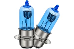 SOFOC P15D-25-1 Bulb 12V 35W White H6M Motorcycle Headlights Scooter Bike Front Lamp High Low Beam 2Pcs